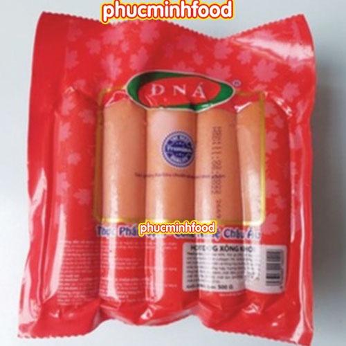 Xúc Xích Đức Đông Nam Á gói 10 cây 500gram, xúc xích xong khói.