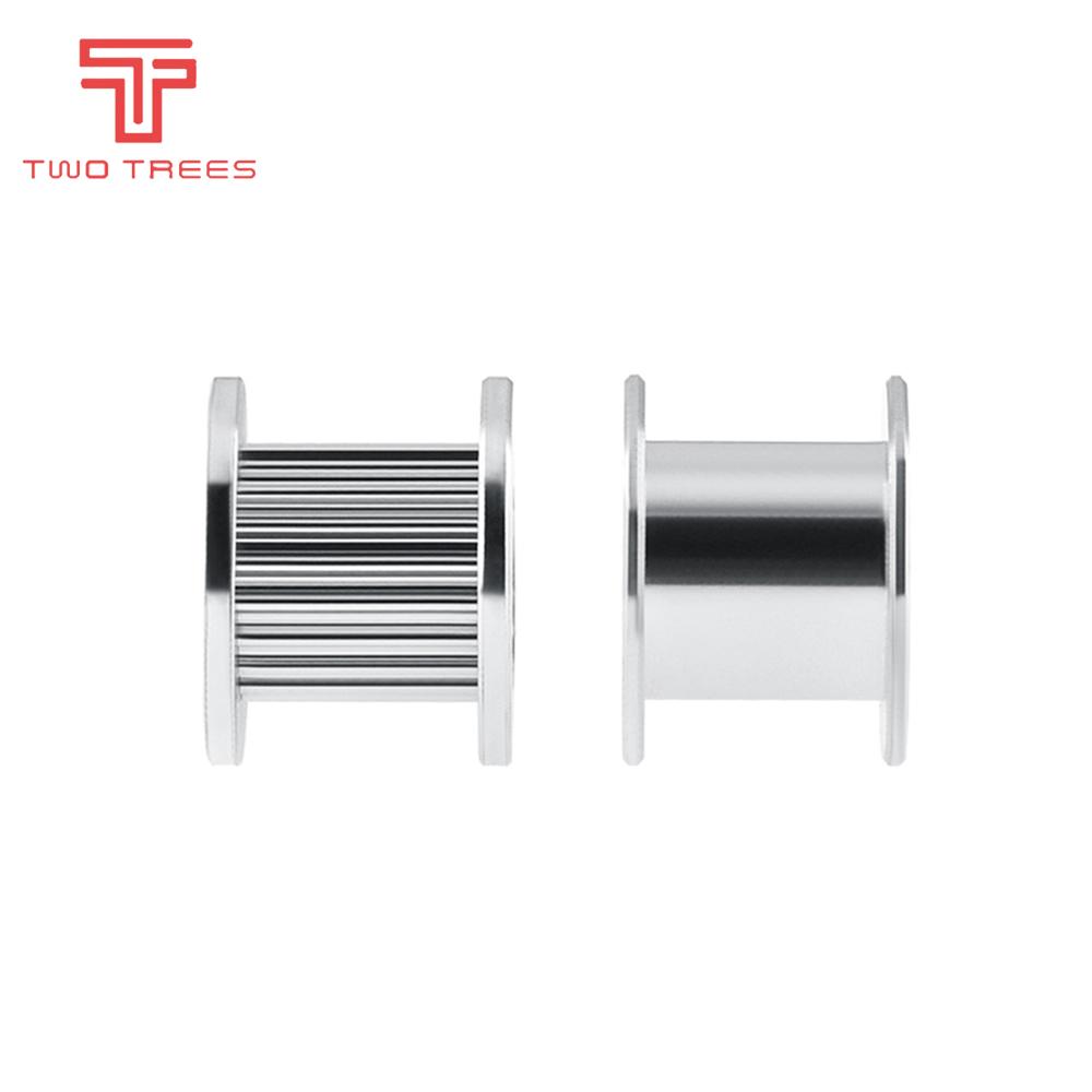 GT2 Loại Thụ Động Bánh Xe Đồng Bộ 16/20 Răng Răng Nhôm Thời Gian Ổ Ròng Rọc Cho Máy In 3D Gear Idler Ròng Rọc Rộng 6Mm/10Mm