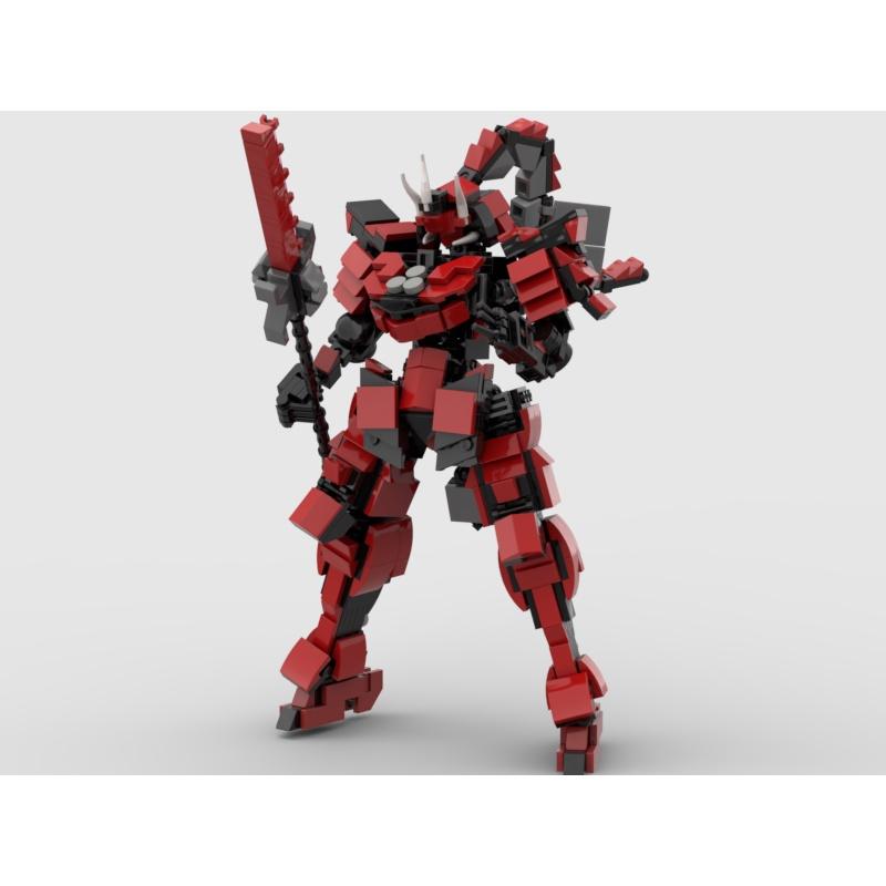 Đồ chơi lắp ráp moc mech Robot Samurai