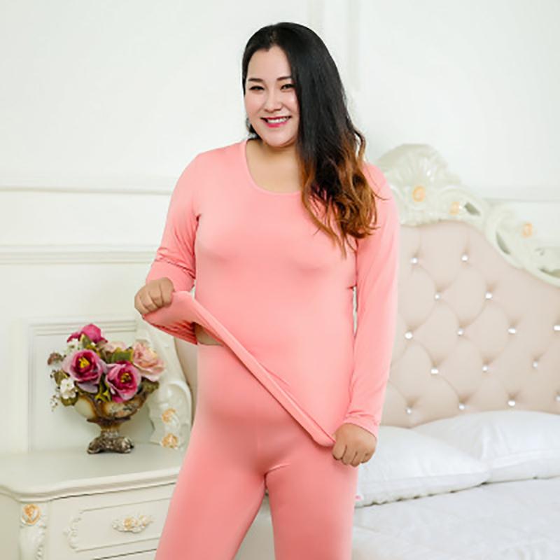 2019 Nhiệt nữ Bộ Đồ Lót Nỉ Dài Johns Cho Nữ Áo Lót Ren Mỏng Ấm Quần Lót Ropa Mujer "Invierno Plus kích thước