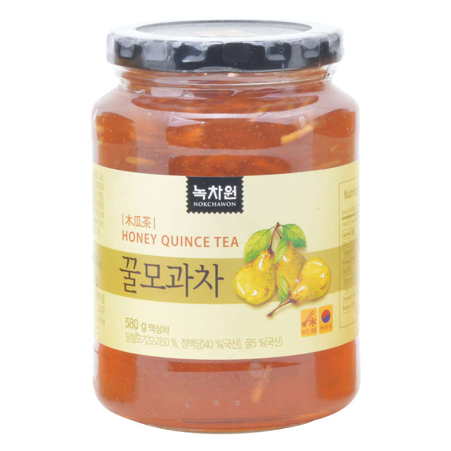 Combo Trà Mộc Qua Mật Ong Nokchawon Honey Quince Tea + Trà Nhân Sâm Hàn Quốc Nokchawon Korean Ginseng Tea