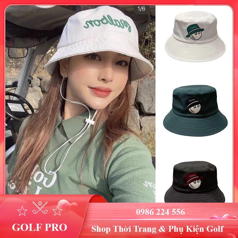 Mũ golf malbon tai bèo có dây điều chỉnh chống nắng phong cách thể thao MG045