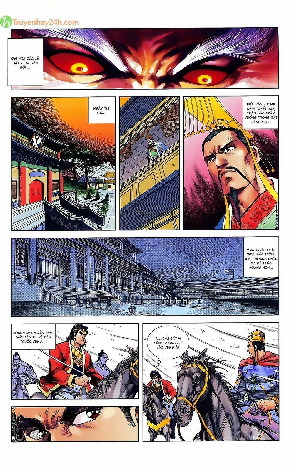 thiên tử truyền kỳ 2 - tần vương doanh chính chapter 40 17