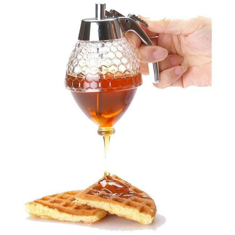 Mật Ong Đựng Bình Đựng Cốc Nước Cốt Ấm Siêu Tốc Bếp Ong Nhỏ Giọt Chân Đỡ Lưu Trữ Di Động Nồi