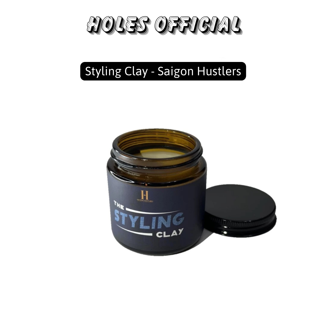 Sáp Vuốt Tóc Styling Clay - Saigon Hustlers Pomade