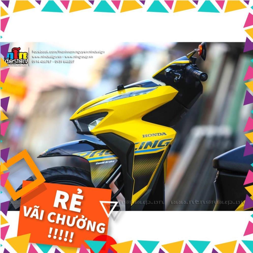 Tem Rời Vario Mẫu Racing Vàng Đen