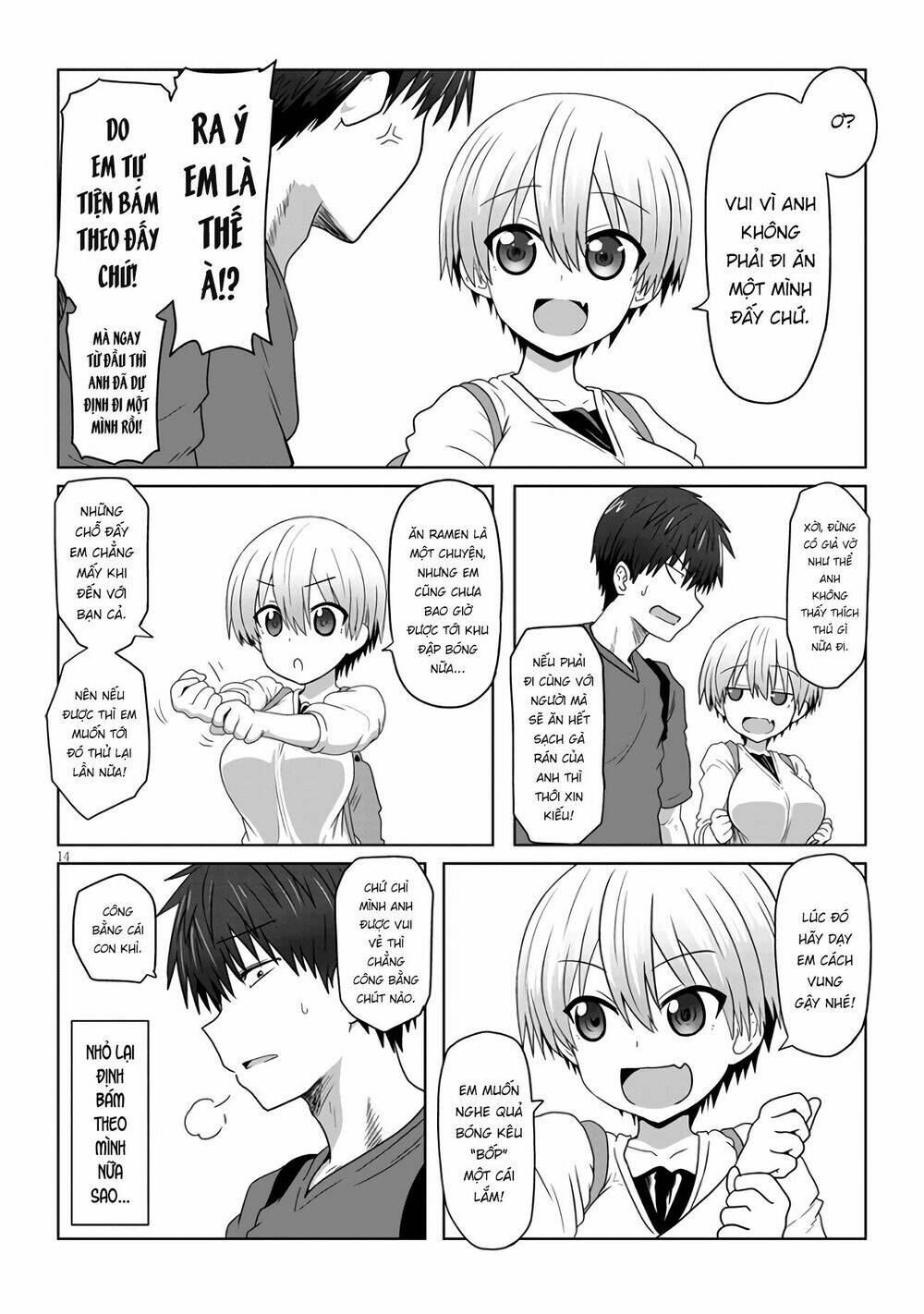 uzaki-chan muốn đi chơi! chapter 1.4 2