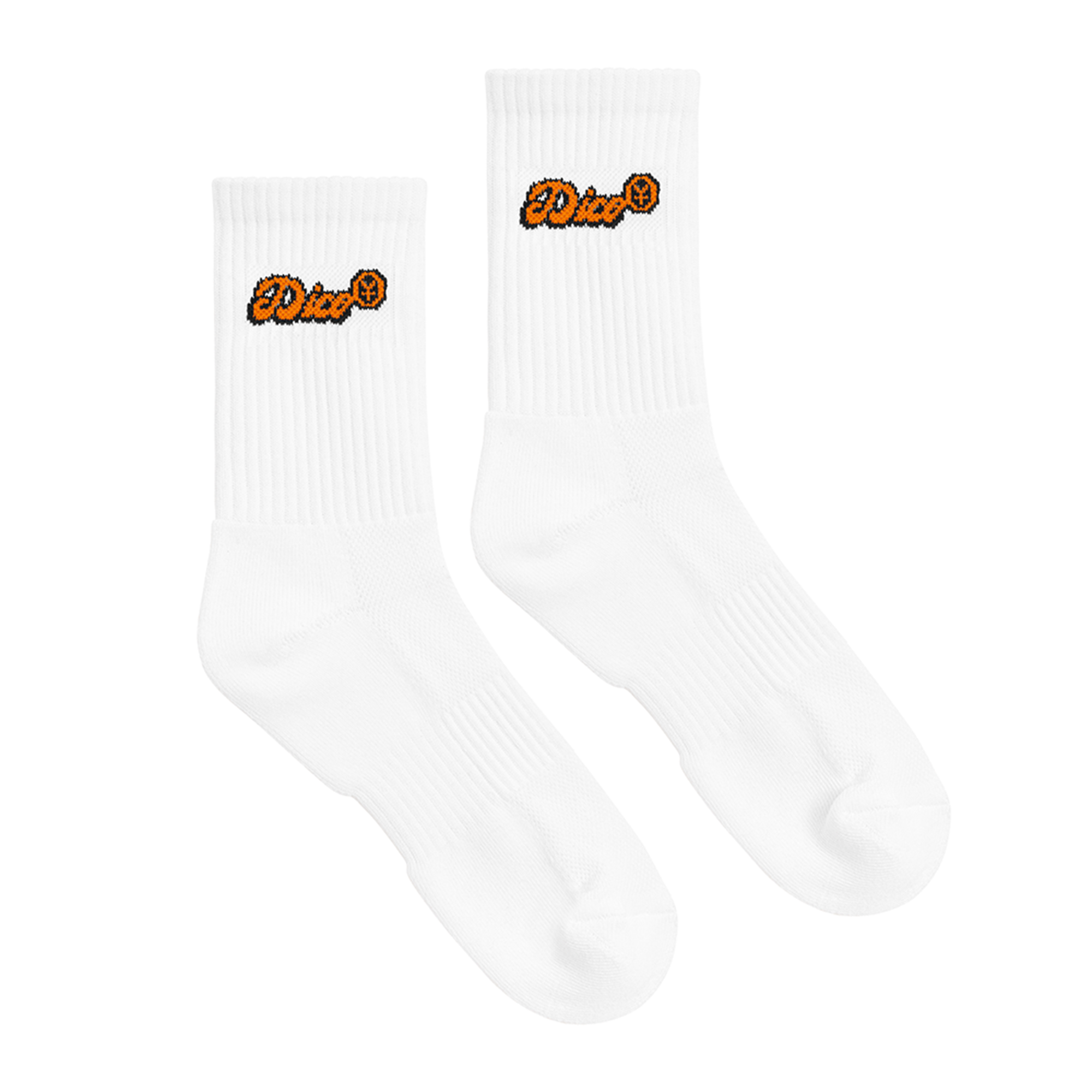 Dico Vớ Comfy Socks - Orange/White