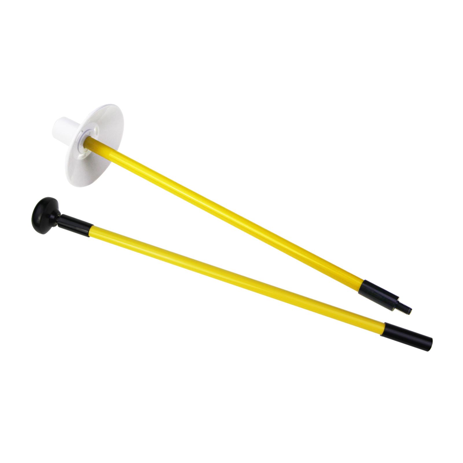 Portable 2-Section Golf Flagsticks Set Golf Practice Hole Cup Folding Putting Green Flagstick Flag Golf Pin Flags