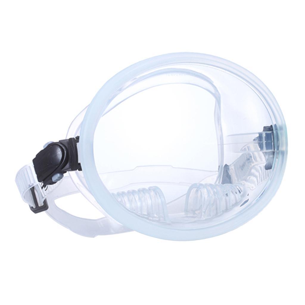 Adult Scuba Diving Full  Anti-Fog Snorkeling Goggles Clear