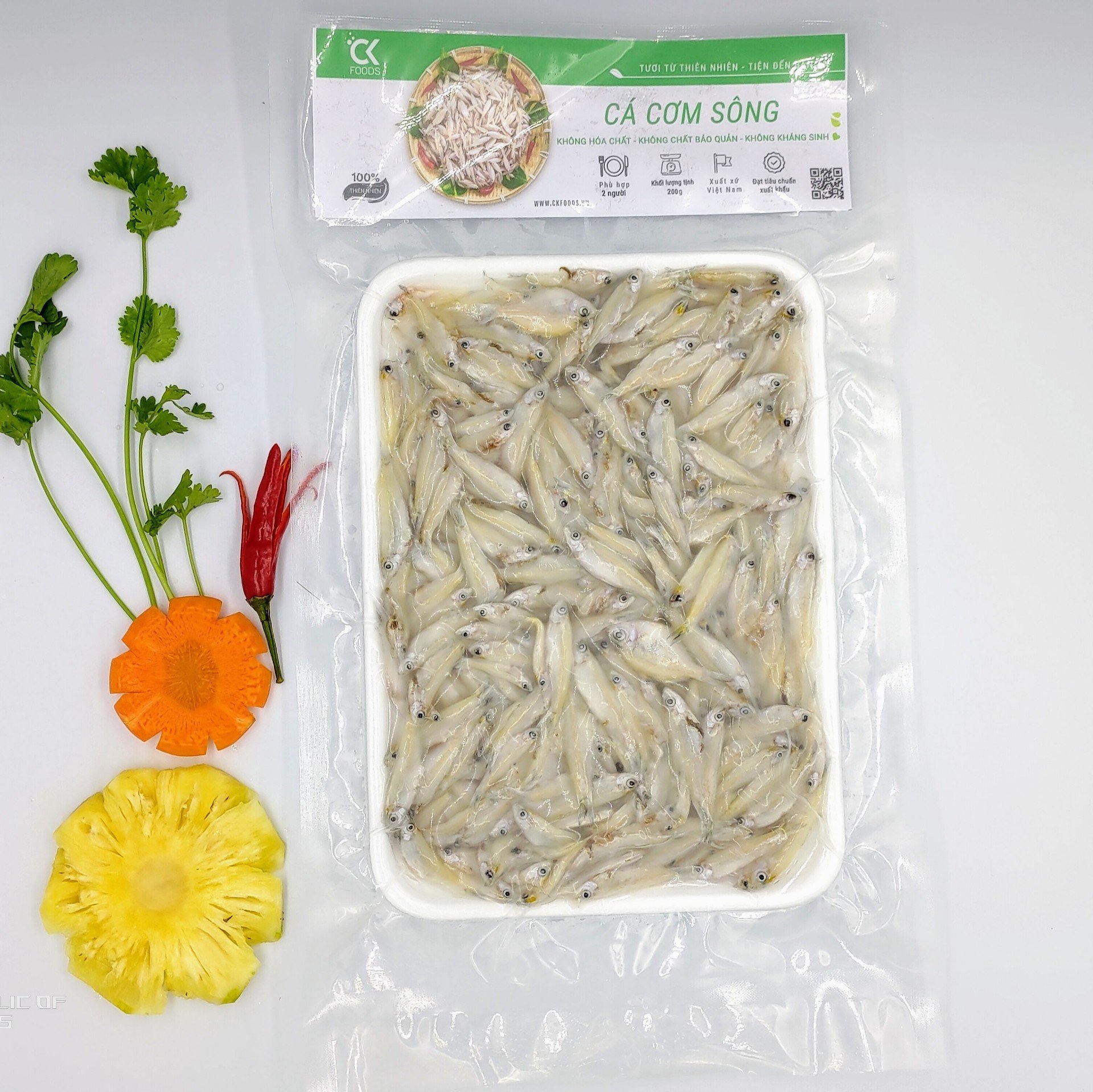 Cá cơm sông thiên nhiên - CKFoods - 200 g