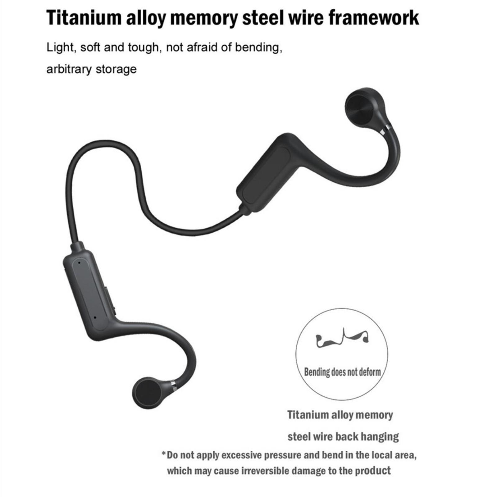 2 X21 Bluetooth Wireless Bone Conduction Headphones for Driving Drivers