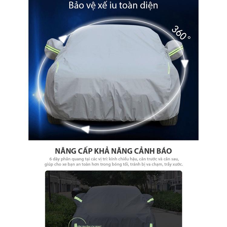 Bạt Phủ Ô Tô OUFU 4 Chỗ Size L - Nhập Khẩu Chính Hãng