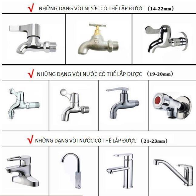 ️ Bộ dây vòi xịt nước rửa xe, tưới cây .tăng áp 3 lần,loại 7m,10m 206701-2 đầu đồng,cút,nối nhựa đen