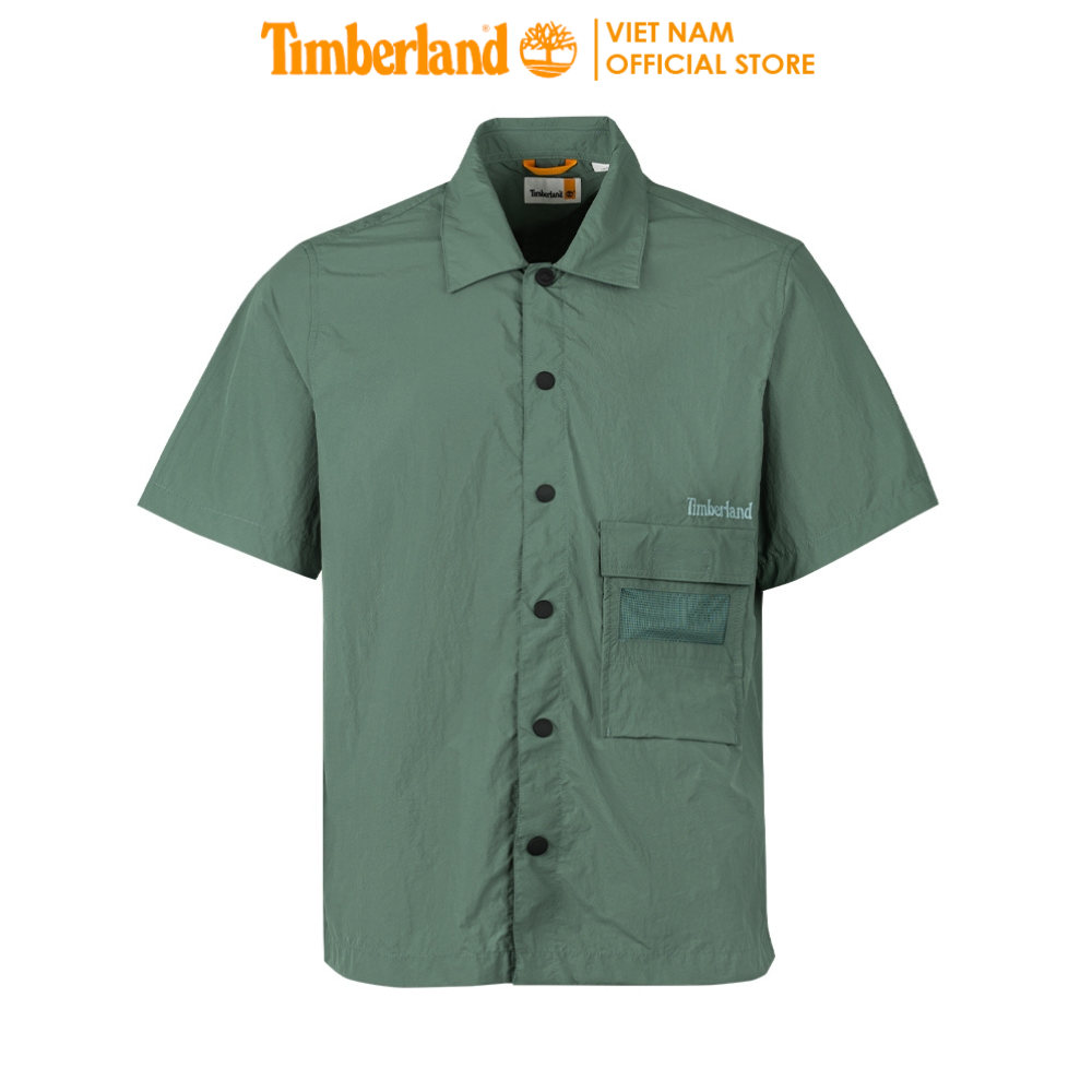 Original Timberland Áo Sơ Mi Nam Tay Ngắn Quick Dry Shirt TB0A61S1