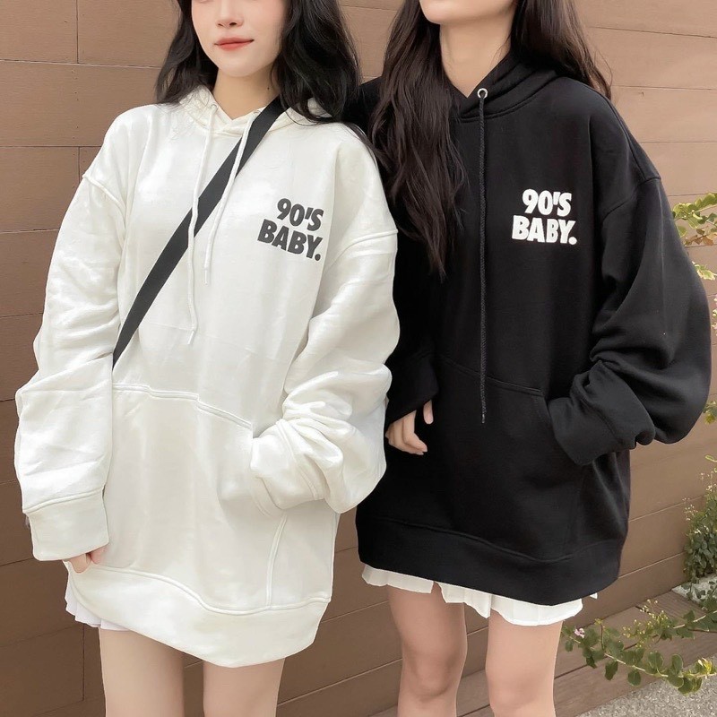 áo hoodie không mũ hoodie zip bigsize unisex Áo Hoodie In Chữ Phong Cách Âu Mỹ Cho Nam Nữ