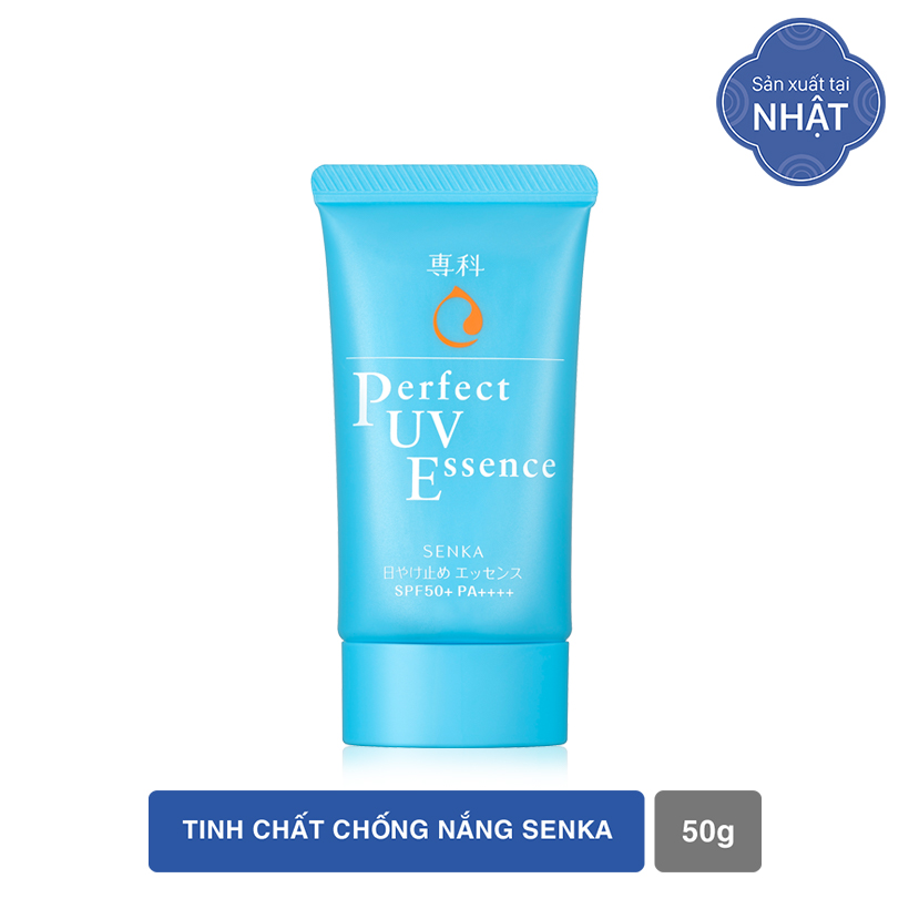 Bộ sản phẩm Senka làm sạch và chống nắng dành cho da mụn (Senka A.L.L.Clear Water Fresh 230ml + SRM Acne Care 100g + Senka Perfect UV Essence 50g)