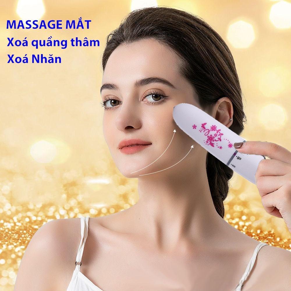Massage Mắt Chiếc Bút Chống Thâm Quầng, Thư Giãn Mắt Mini (Video Demo) (Chọn Mẫu Ưa Thích) (Hàng Chính Hãng)