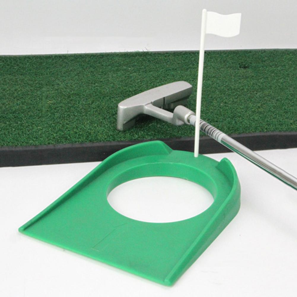 Golf đặt đĩa trong nhà Đưa huấn luyện viên điều chỉnh cốc lỗ thực hành huấn luyện viên hỗ trợ hỗ trợ đào tạo golf