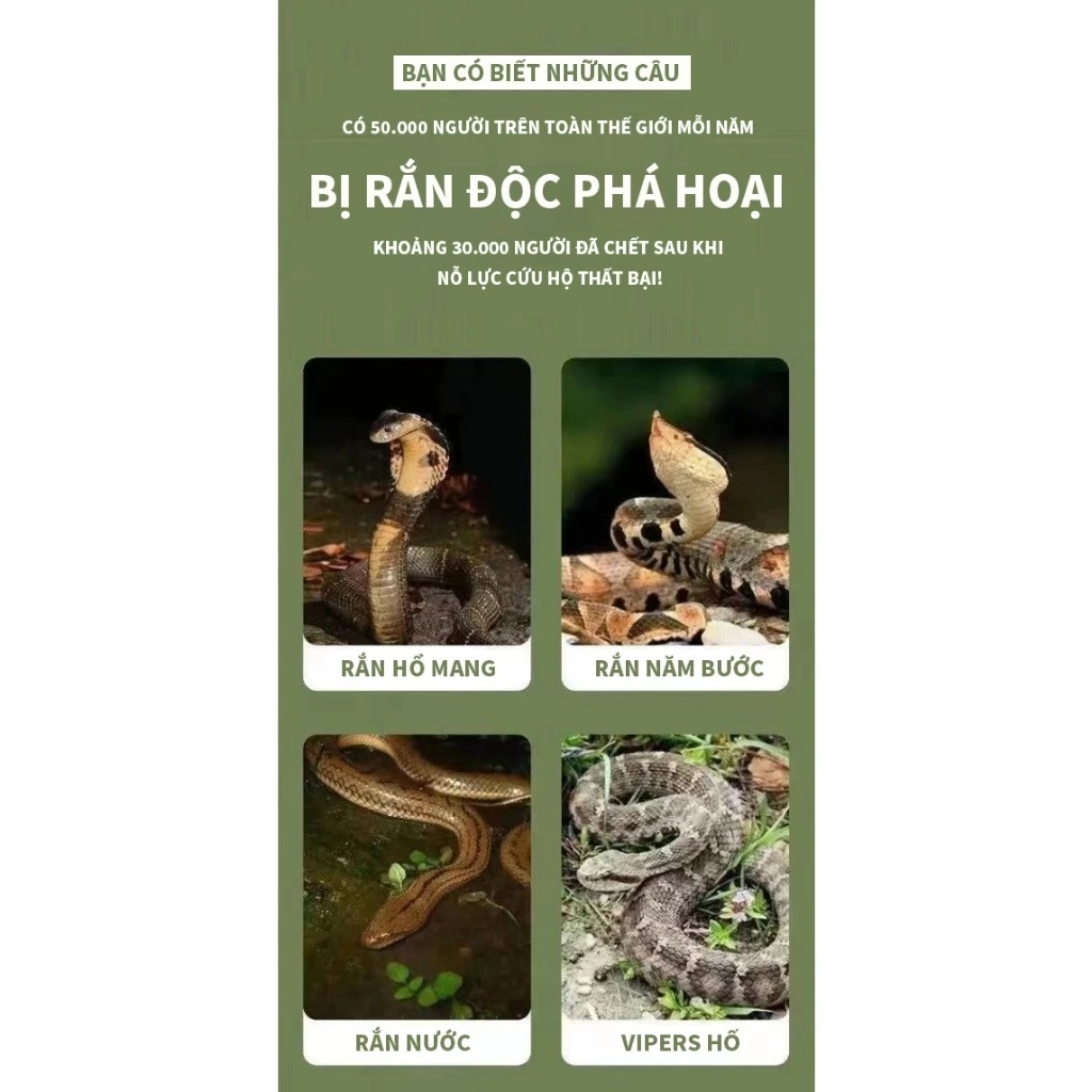 Mười năm không có rắn thuốc đuổi rắn đuổi rắn bột đuổi rắn 100g Thích hợp cho cắm trại ngoài trời, câu cá, v.v