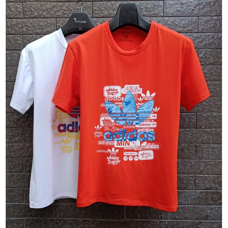 Áo thun cotton bé trai size đại