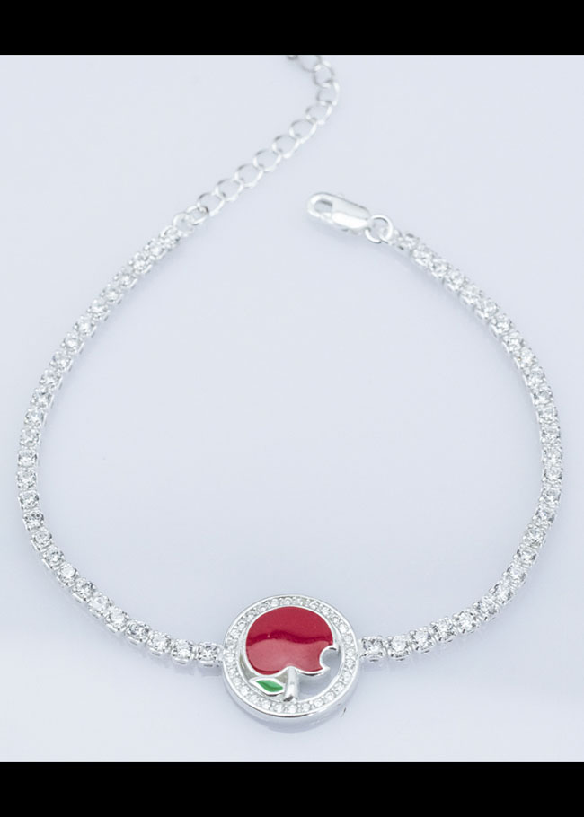 Lắc tay bạc nữ S925 Italia Bạc Xinh LTX15