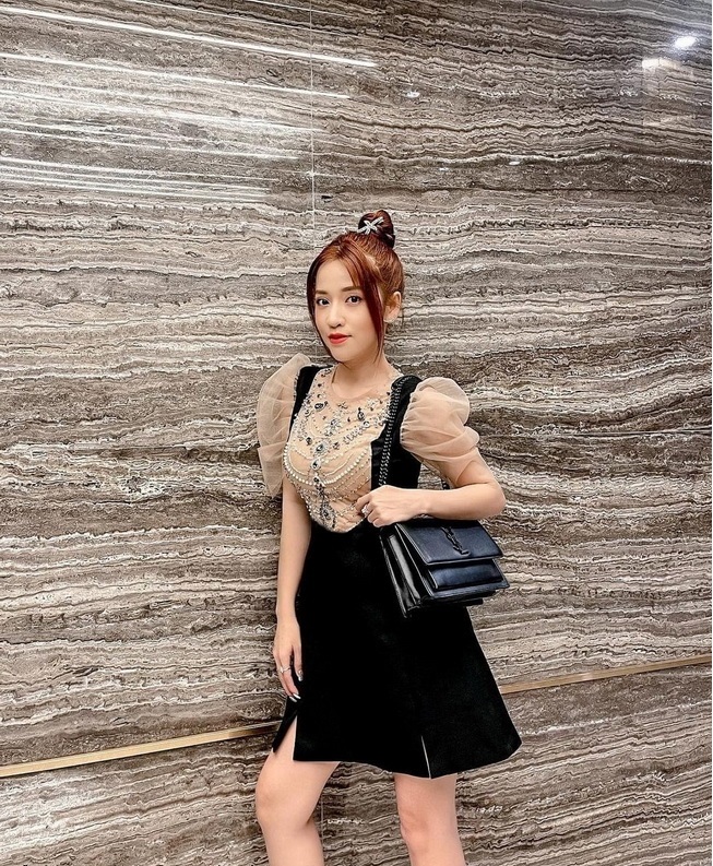 ĐẦM TAY PHÙNG PHỐI LƯỚI KẾT NGỌC TRAI MS 2516