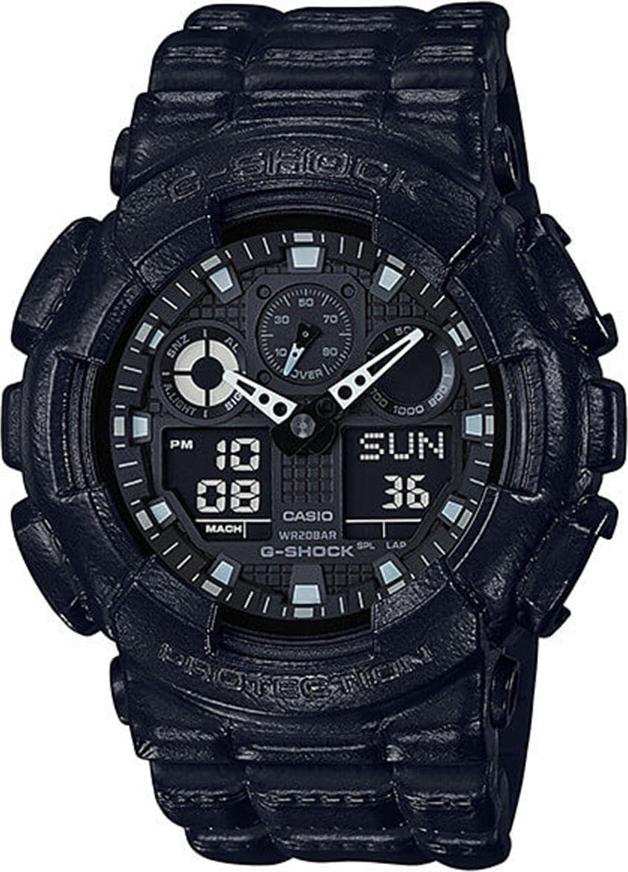 Đồng hồ nam dây nhựa Casio G-SHOCK GA-100BT-1ADR