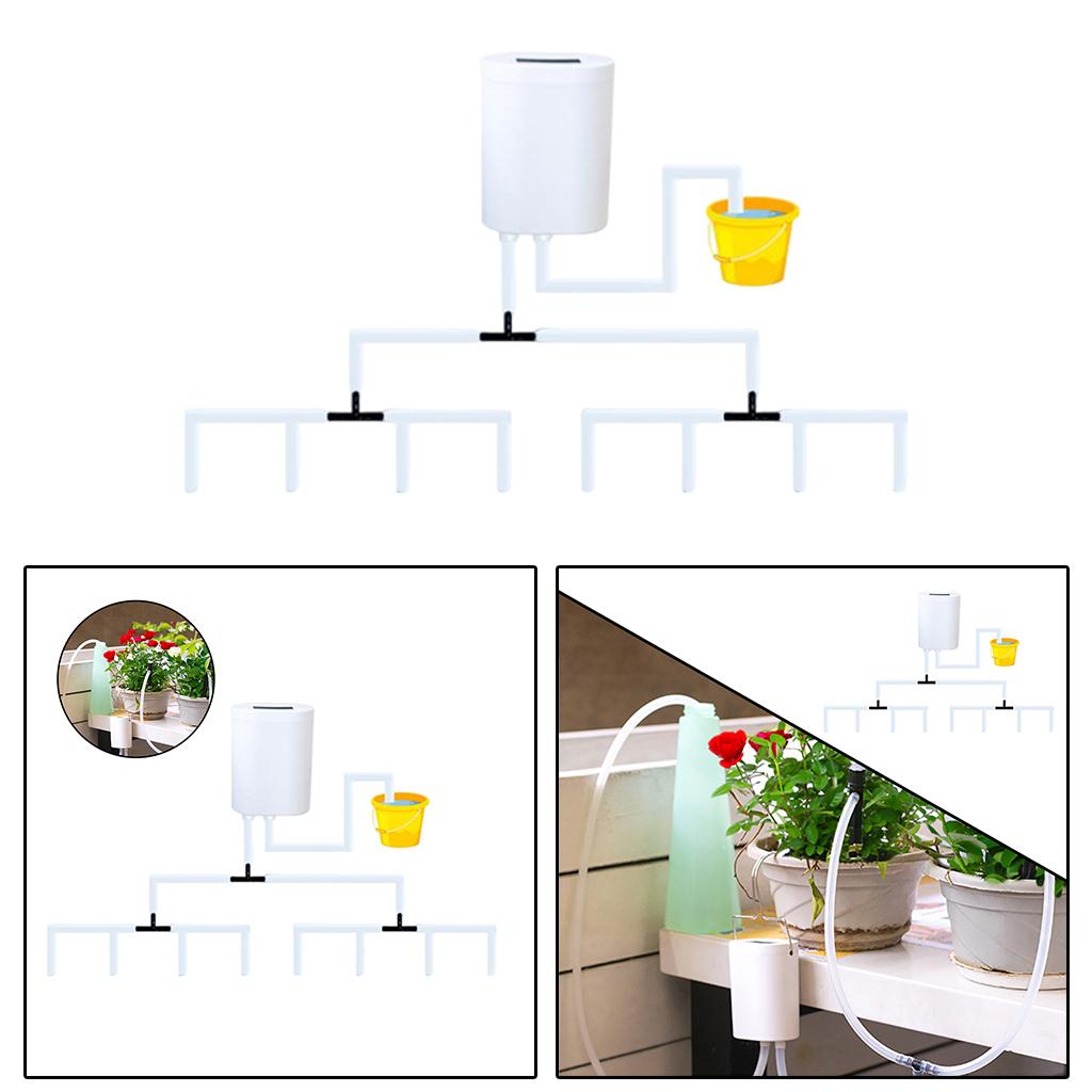 Garden Automatic Drip Irrigation System, Plant Water Pump Timer Tool,Precise Watering for Garden Patio