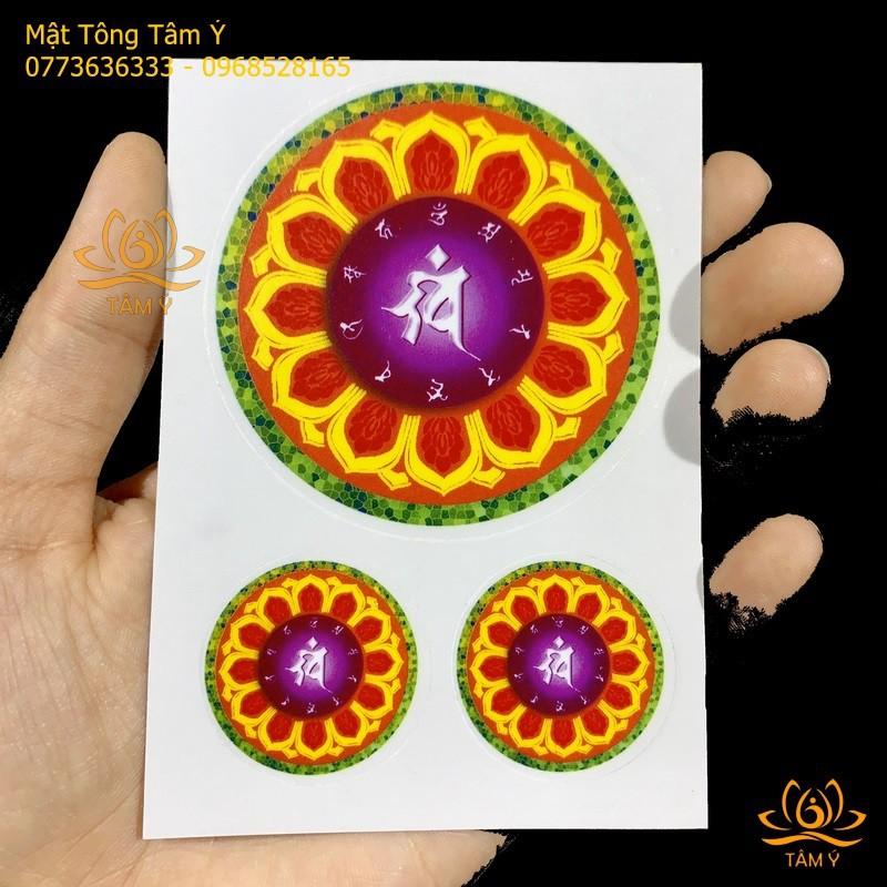 Miếng dán Phật Đảnh Tôn Thắng Đà-ra-ni