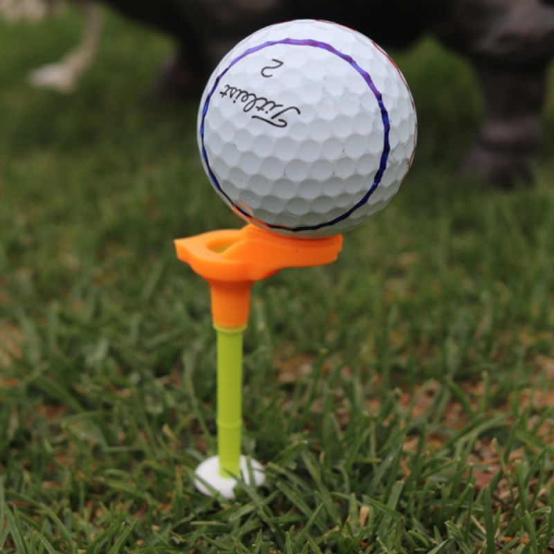 Que đỡ bóng Golf Tee hộp 08 tee chất liệu nhựa Silicone