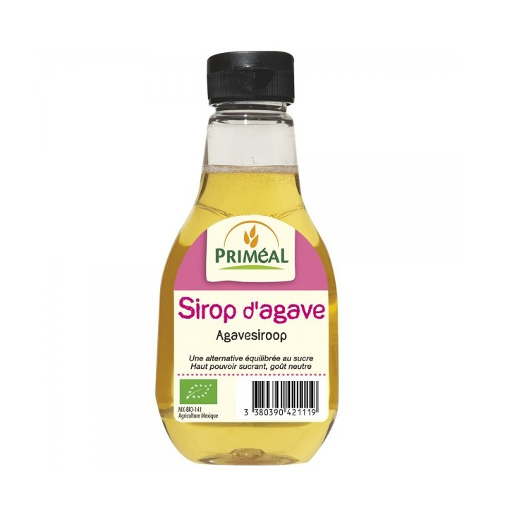 (Siro) Syrup Agave cây thùa hữu cơ 330ml - Primeal (EkiBio)