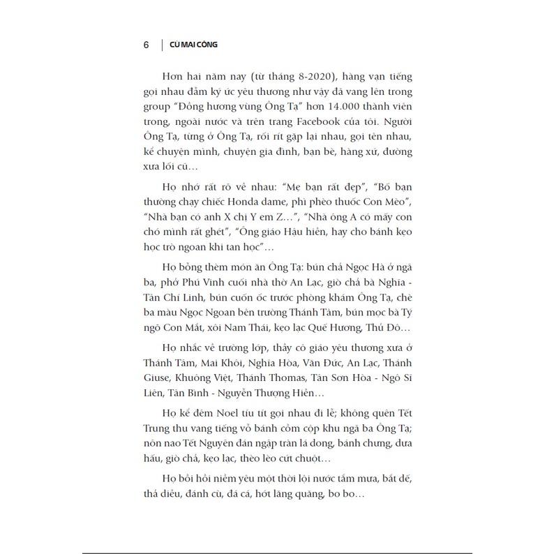 Sách Sài Gòn Một Thuở "Dân Ông Tạ Đó!" Tập 2 - Cù Mai Công - First News - BẢN QUYỀN