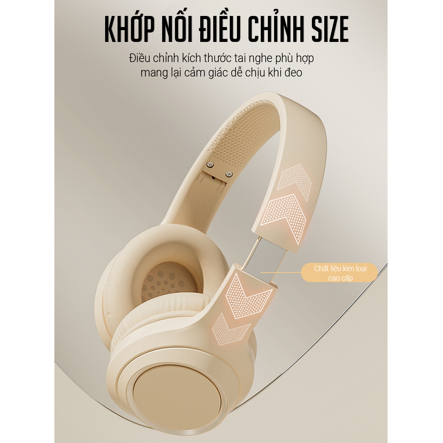 Tai Nghe Bluetooth Chụp Tai , Headphone Không Dây Bluetooth Có Mic Đàm Thoại Tiện Lợi, Có Thể Gấp Gọn , Pin Cực Khỏe Bluetooth 5.3 Cao Cấp TEEMENT - Hàng Chính Hãng Teement