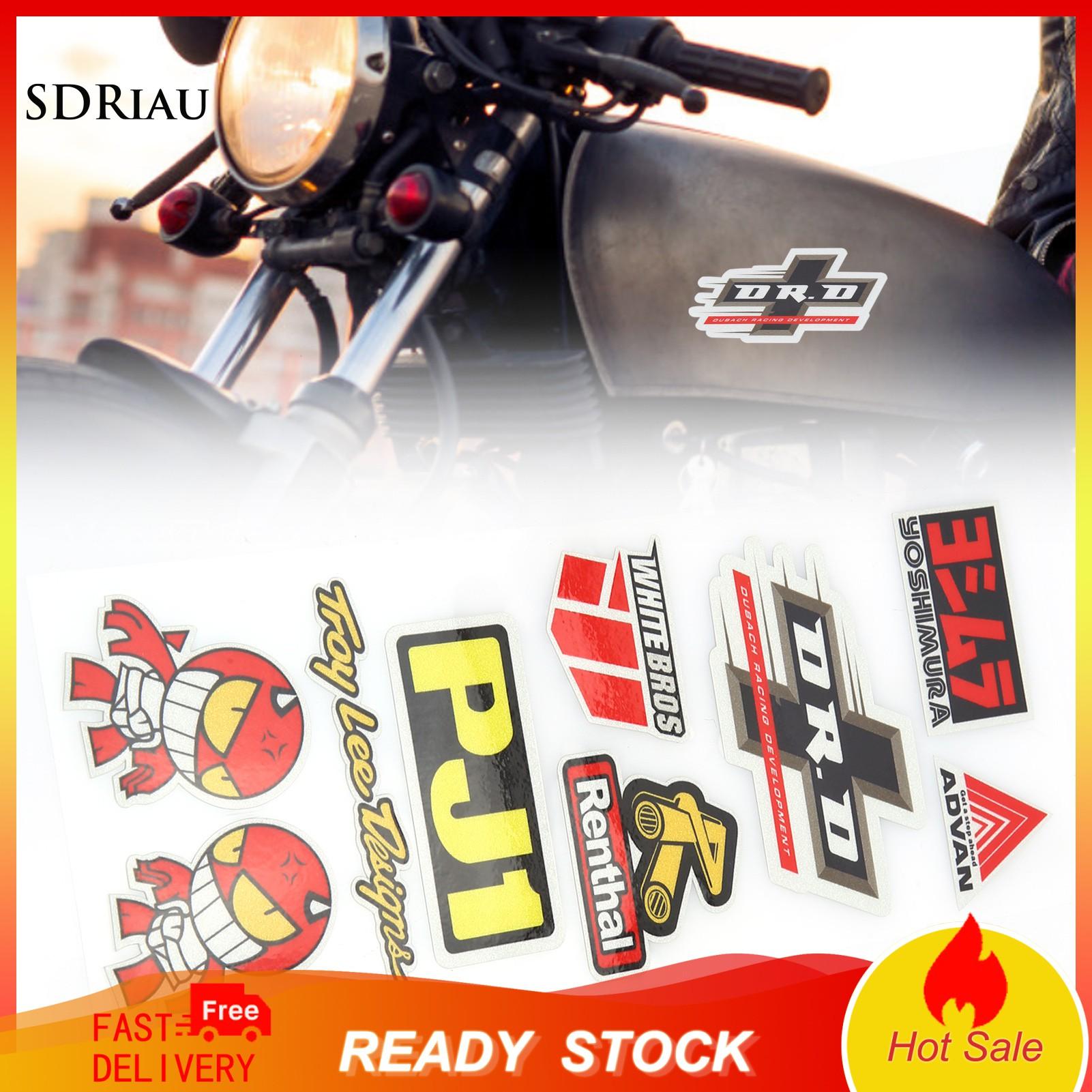 Sticker Dán Trang Trí Xe Hơi / Xe Máy / Xe Đạp