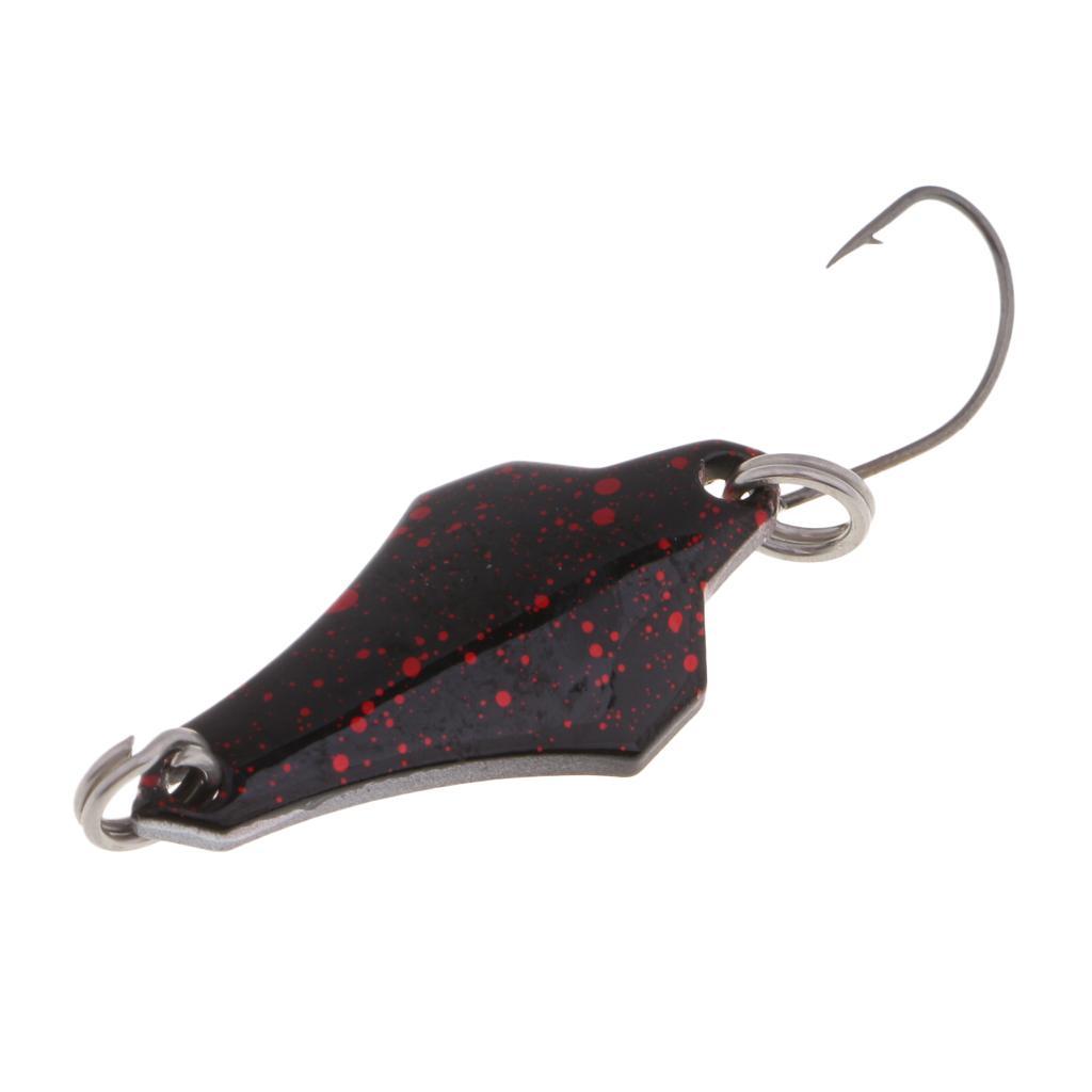 1 Piece Spoon Sequin Fishing Lure Metal Hard Bait Spinnerbait Crankbait 100% Brand New High Quality