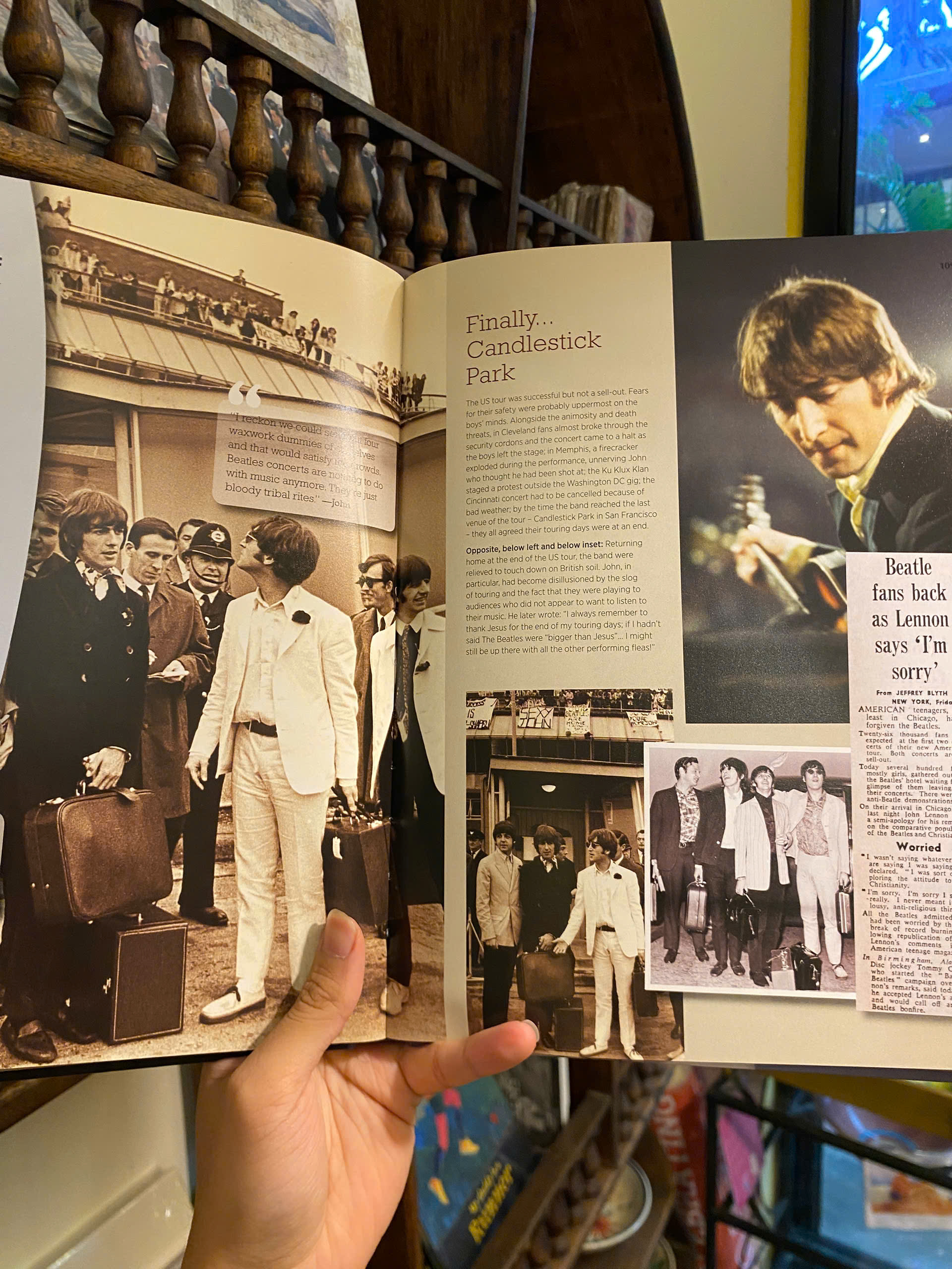 Sách - John Lennon: A Photographic History - A Complete Story by Rickayzen Clayton Thomas