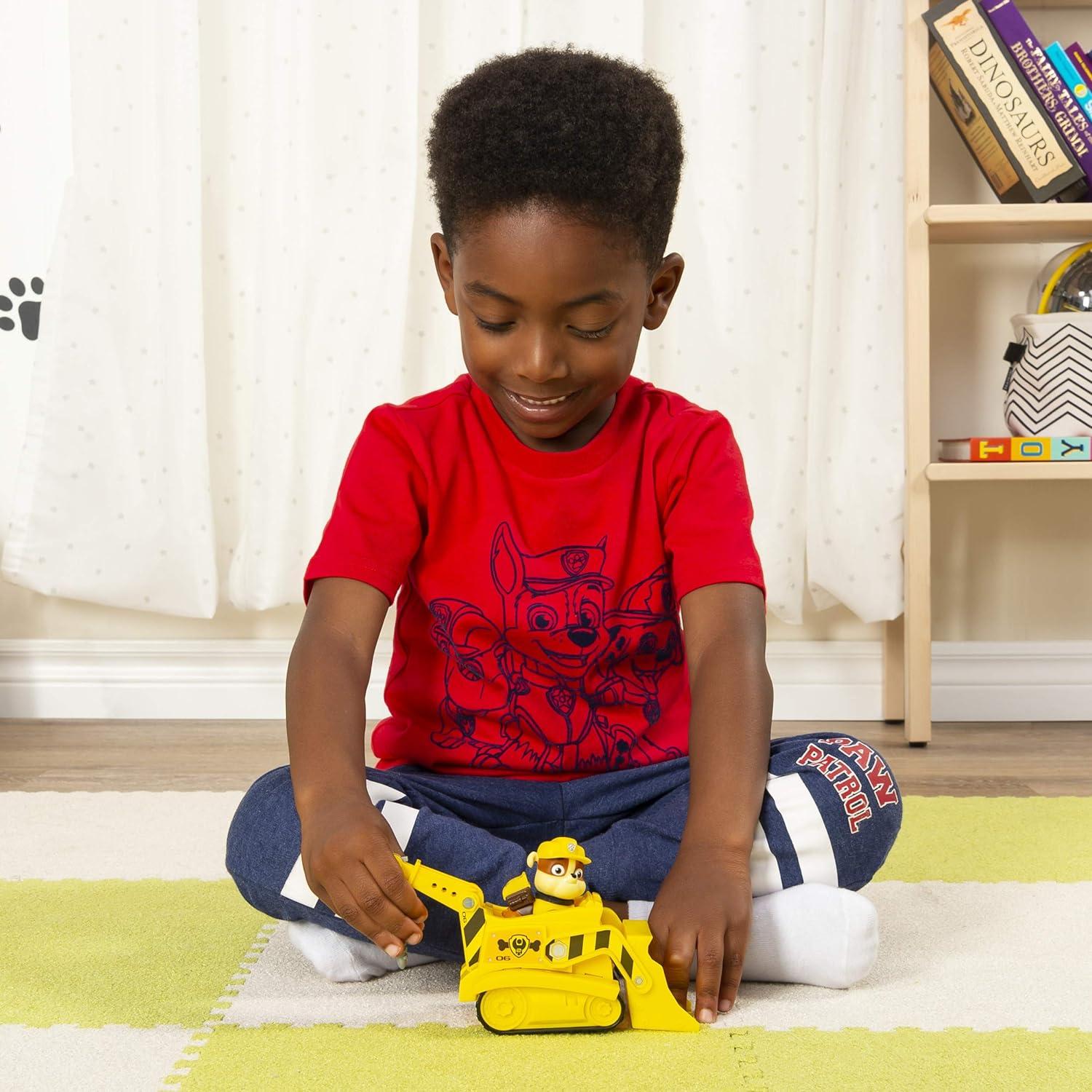 Đồ Chơi Xe Cứu Hộ Cơ Bản Paw Patrol 6069057 - Rubble Bulldozer