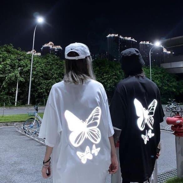 Áo thun Phản quang Unisex - BUTTERFLY