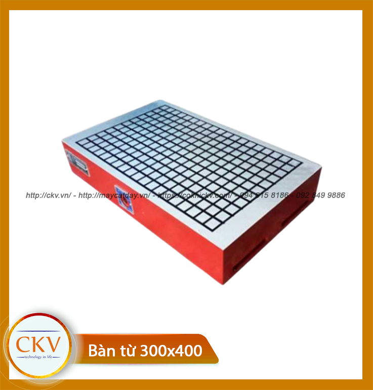 Bàn từ giữ phôi máy phay 300x400