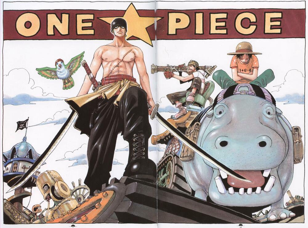 tổng hợp vua cướp biển ảnh màu chính gốc chapter 3 7