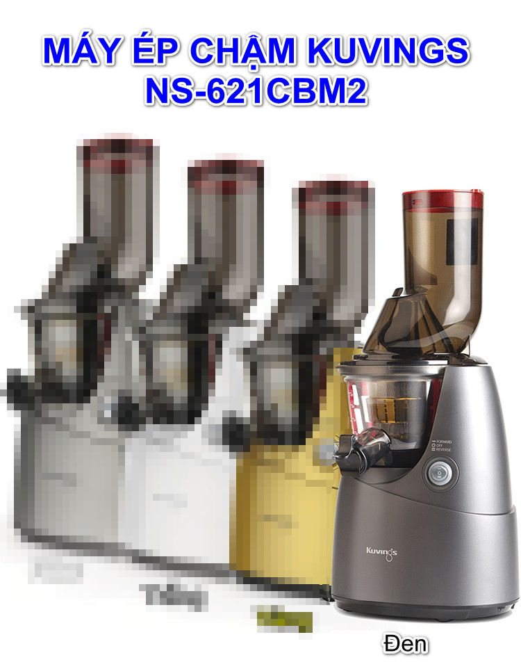 Máy Ép Chậm KUVINGS NS-621 - 240W - 400ml . Hàng chính hãng, Bảo Hành Toàn Quốc