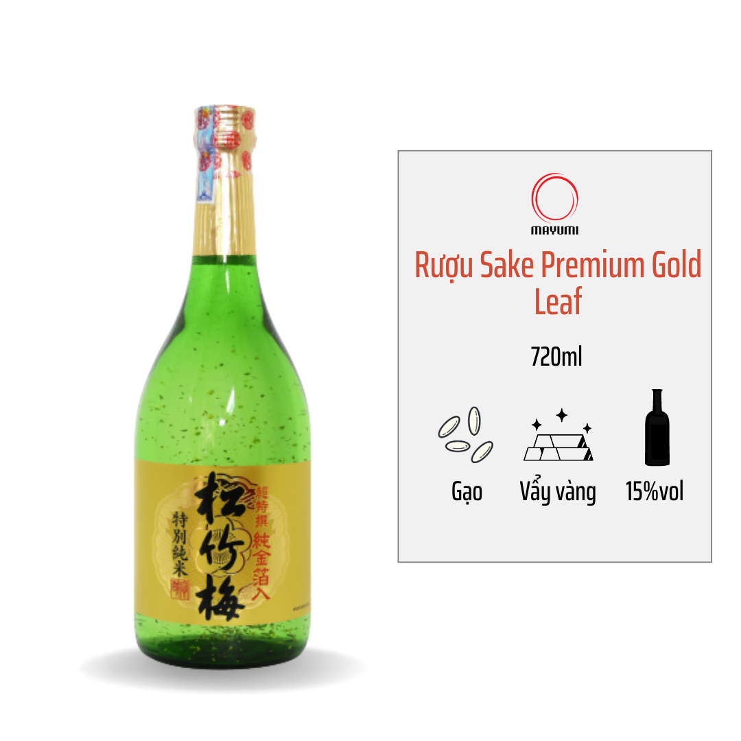 Rượu Sake Shochikubai Super Premium 720ml 15%