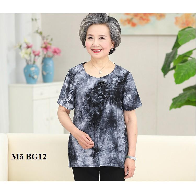 Bộ đồ cho người già , quà tặng cho bà, cho mẹ yêu ngày hè