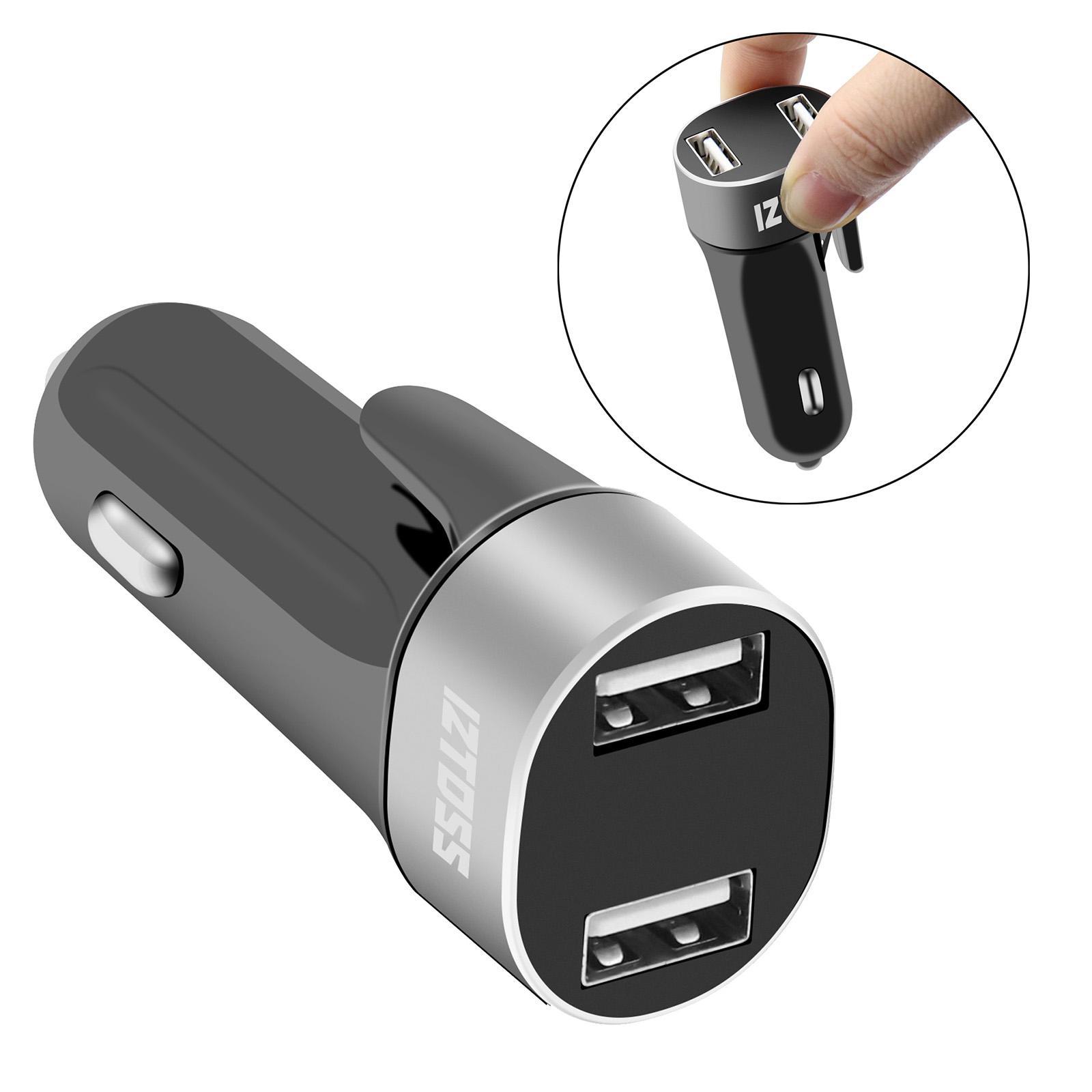 Multi-functional Car Charger Fast Charging Mini Small USB Dual 2 Port