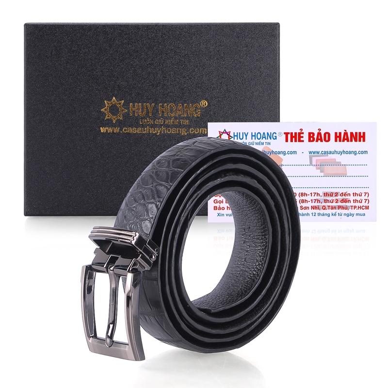 Dây thắt lưng nữ da cá sấu nguyên con bụng 2,5P màu đen, nâu đỏ, vàng, nâu đất HT5214-15-16-17