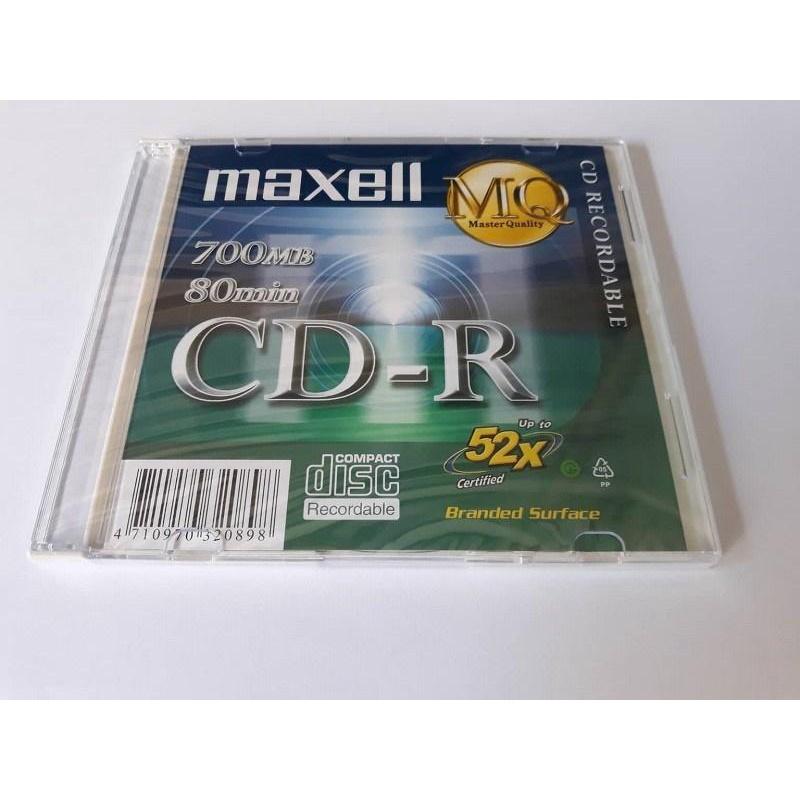 Đĩa CD Maxell có vỏ - 1 cái kèm hộp nhựa