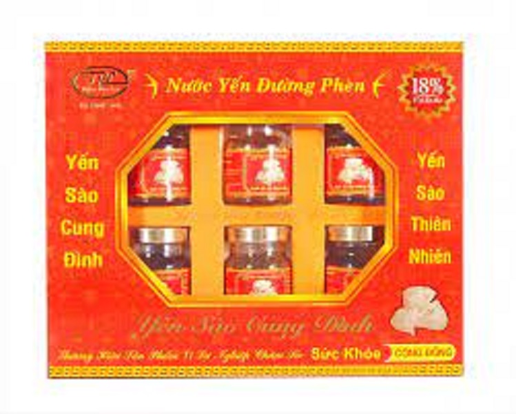 Yến Sào Đường Phèn Cung Đình 22% (6 lọ/ Hộp)