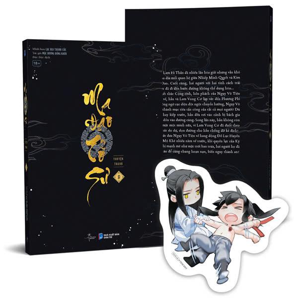 Sách - Ma Đạo Tổ Sư - Bản Truyện Tranh - Tập 8 - Tặng Kèm Bookmark Bế