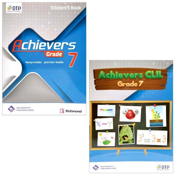 Bộ Achievers Grade 7 - Student's Book + Clil Book (Bộ 2 Cuốn)